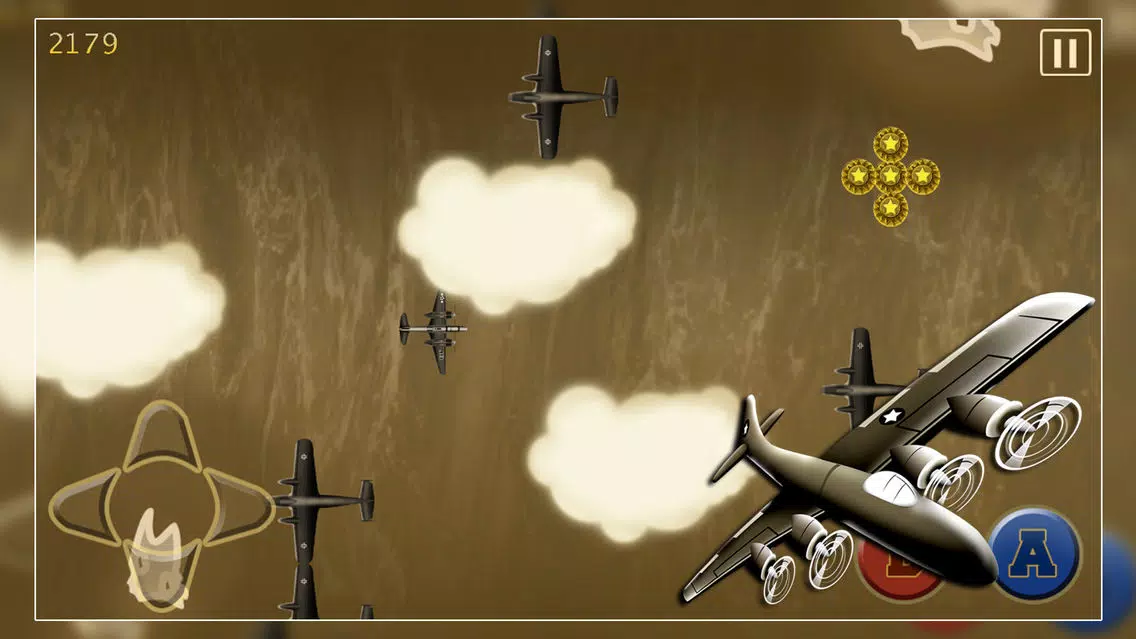 Tangkapan layar 1940 Alpha Sky War : Retro Air Army Plane Fight - Free