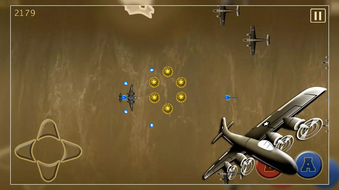 Tangkapan layar 1940 Alpha Sky War : Retro Air Army Plane Fight - Free