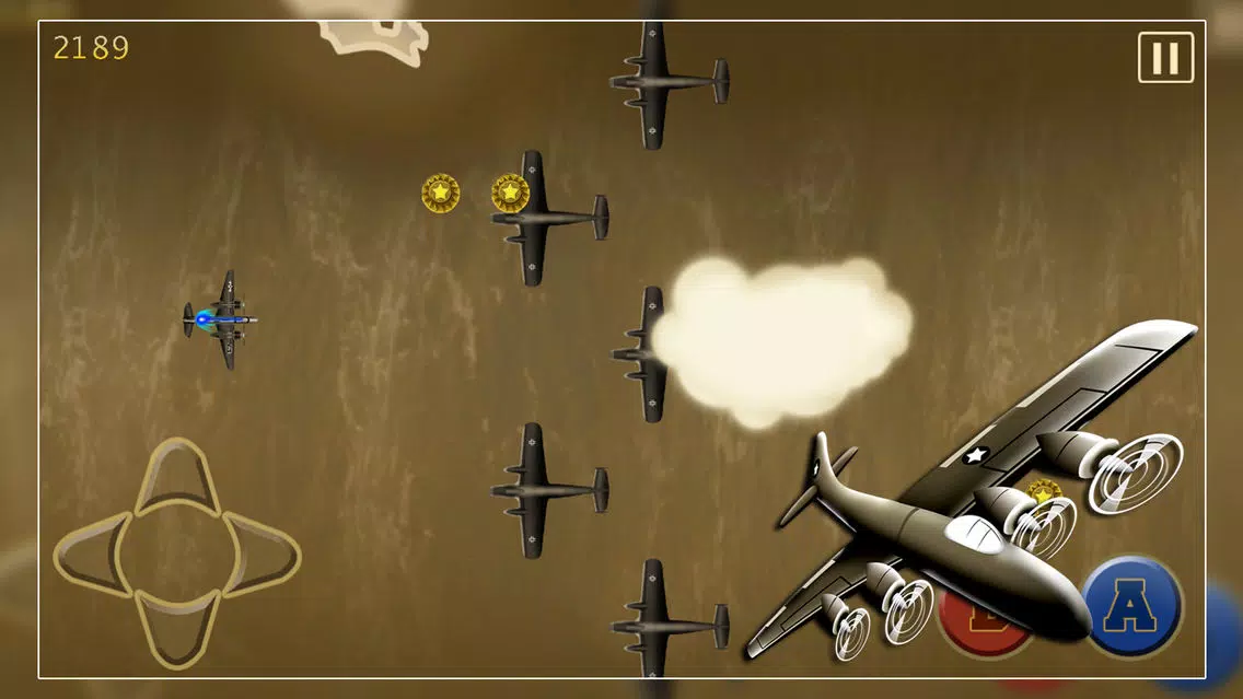 Tangkapan layar 1940 Alpha Sky War : Retro Air Army Plane Fight - Free