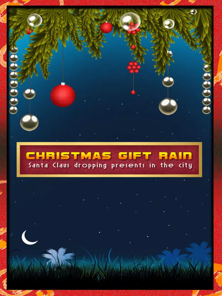 Christmas Gift Rain : Santa Claus dropping presents in the city - Free Edition iPad Screenshots