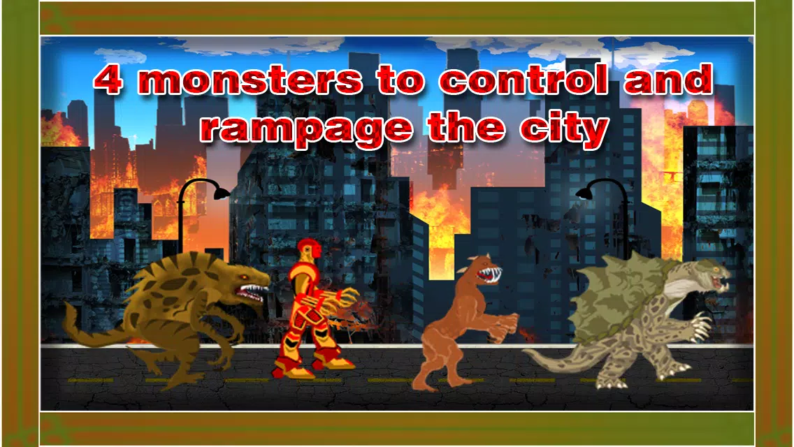 City Rampage Crisis : The Monster Mash Town Destroyers - Free Edition سکرین شاٹس