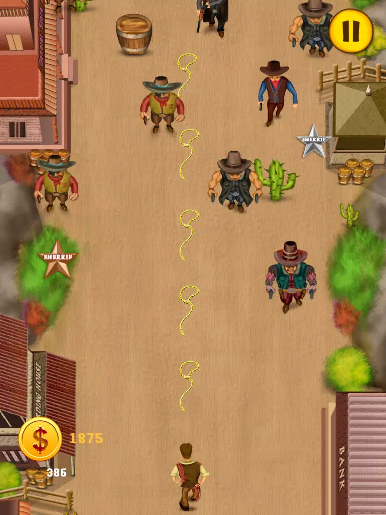 Ảnh chụp màn hình của Sherrif’s Lasso – cowboy legend of the west I iPad 