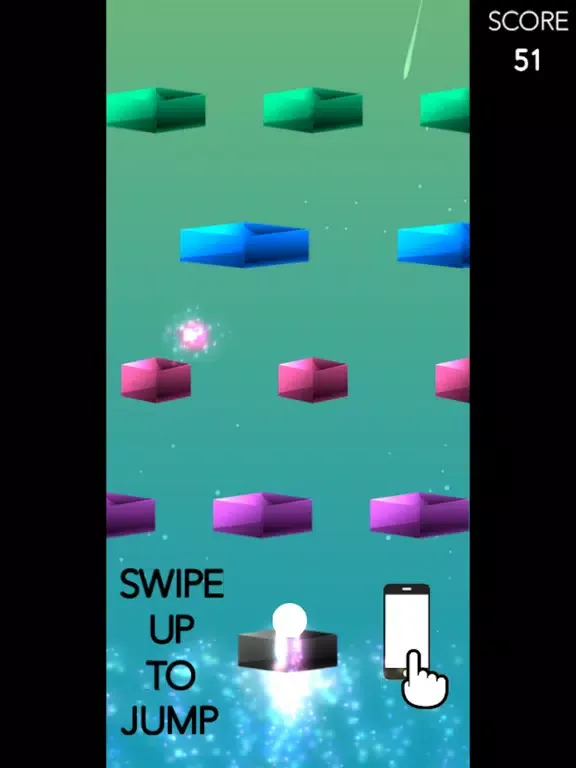 Ảnh chụp màn hình của Infinite Jump! iPad 