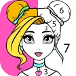Girls Coloring Book for Girls