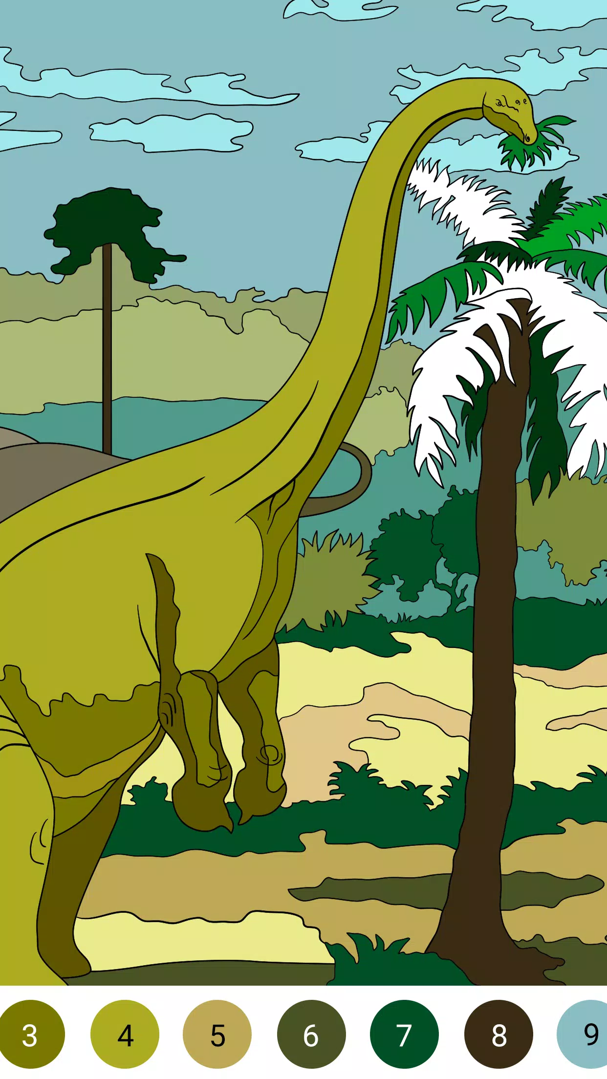 Dino Coloring Encyclopedia Screenshots