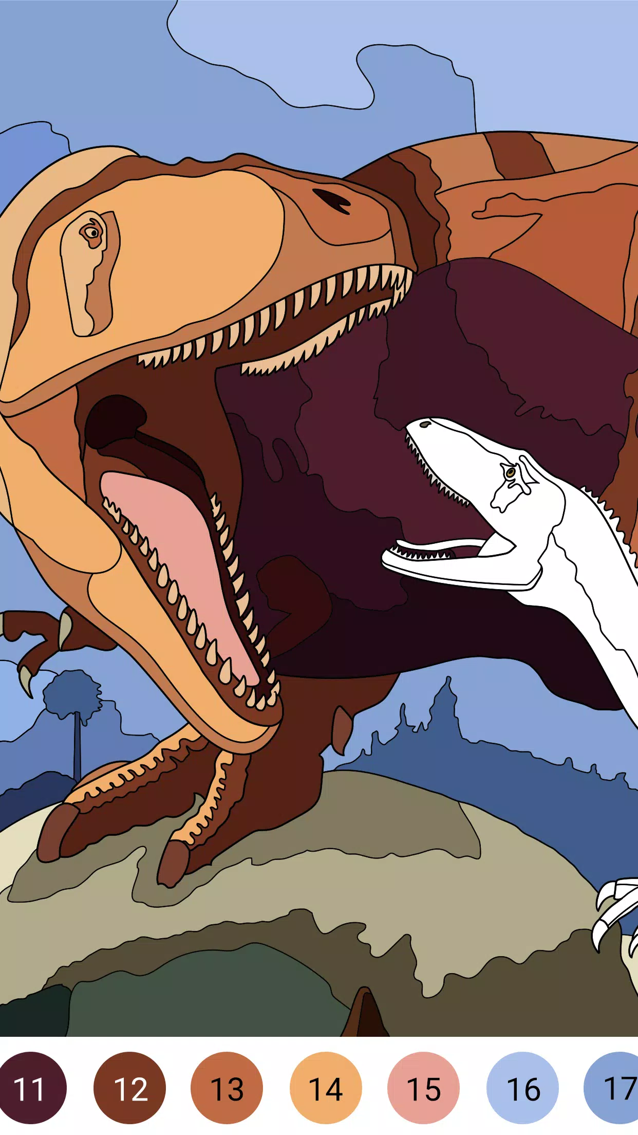 Dino Coloring Encyclopedia Screenshots