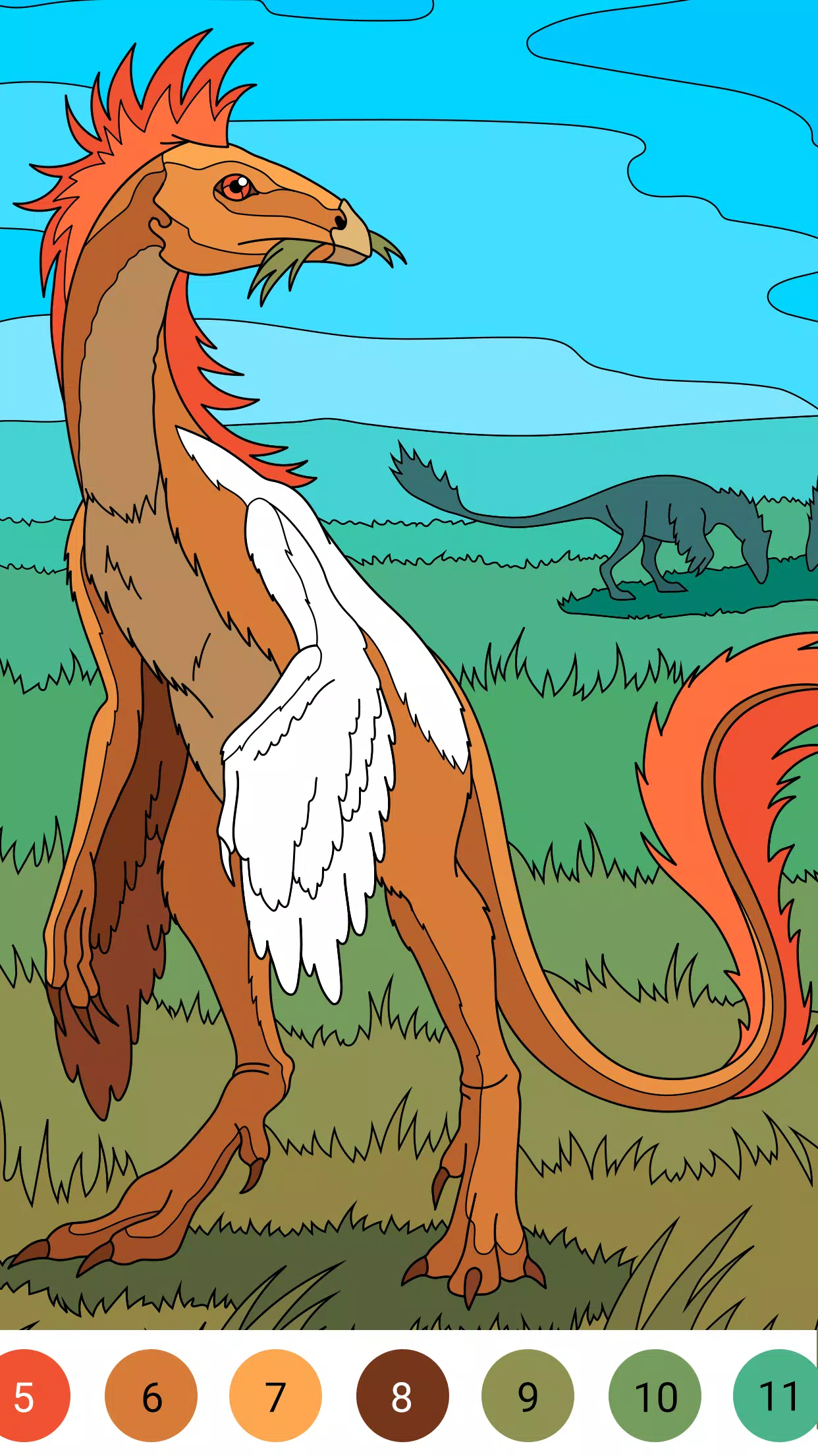 Dino Coloring Encyclopedia Screenshots