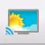 Weerplaza Chromecast met het weerjournaal, buien en regenradar en het weer voor jouw plaats
