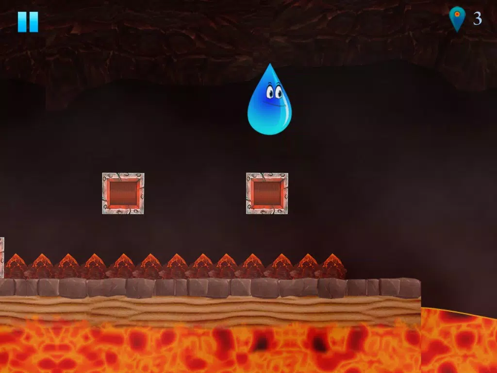 Lava Escape iPad Screenshots