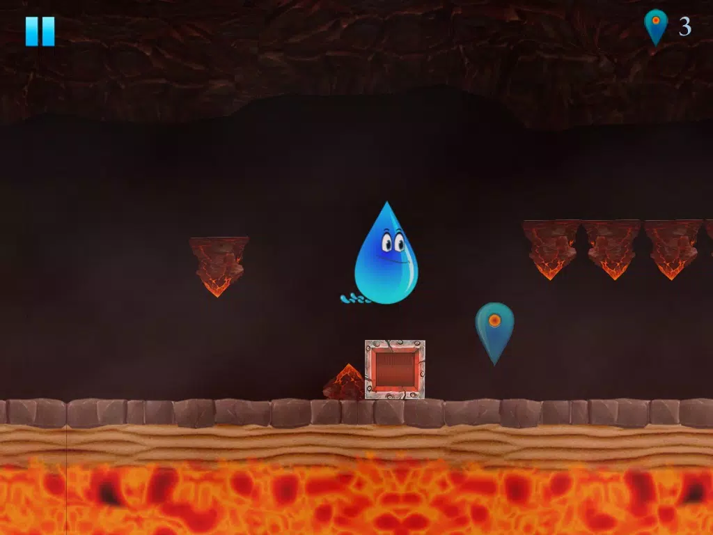 Lava Escape iPad Screenshots
