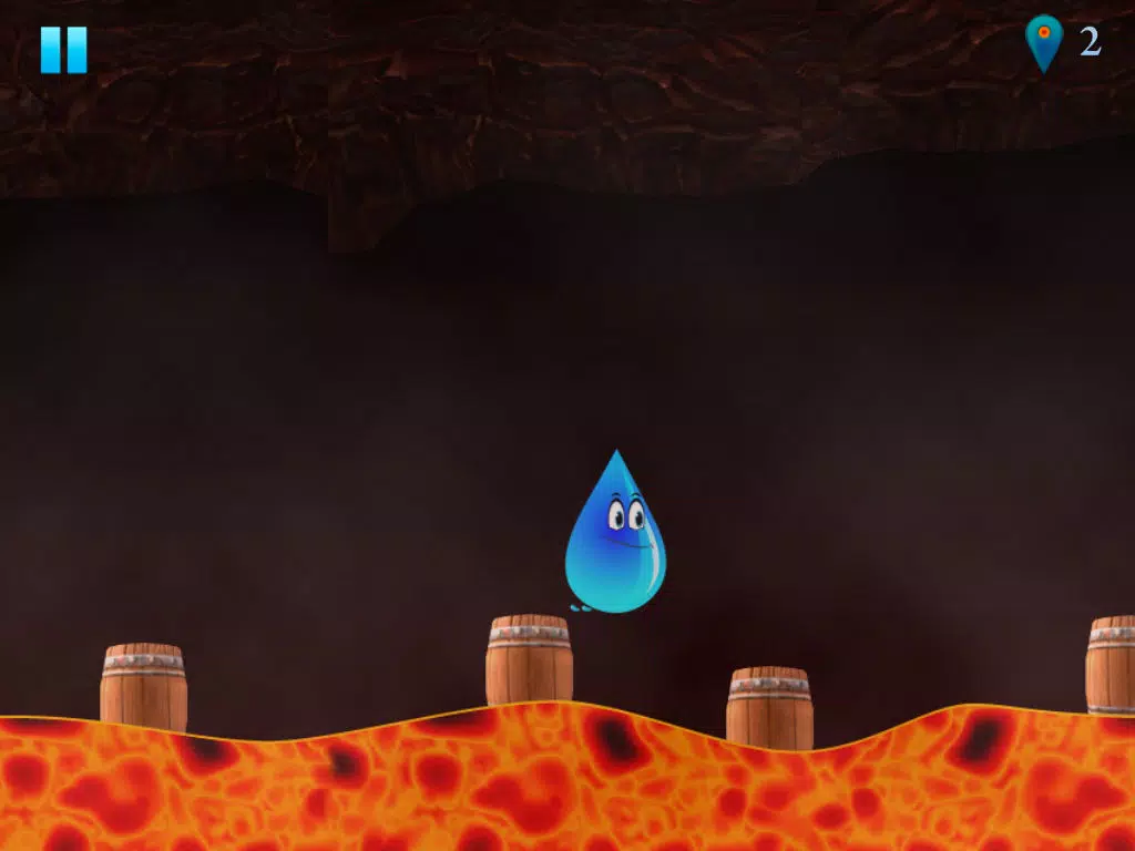 Lava Escape iPad Screenshots