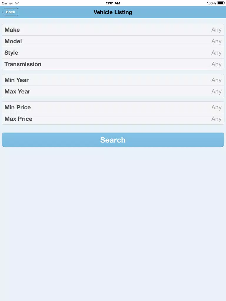 Parkland Mazda Mobile iPad Screenshots