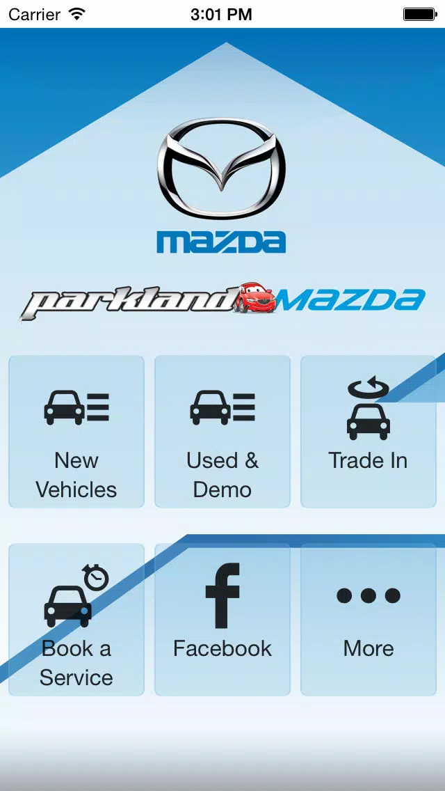 Parkland Mazda Mobile Screenshots