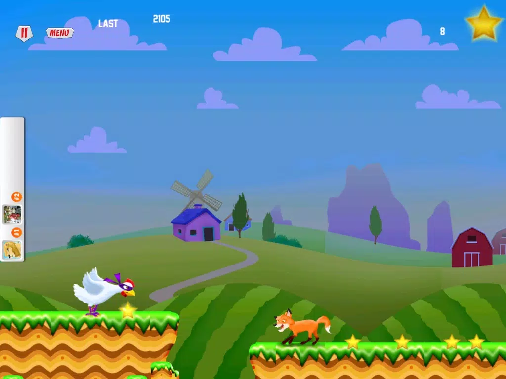 Captures d'écran de Ninja Chicken Run Multiplayer HD Free iPad 