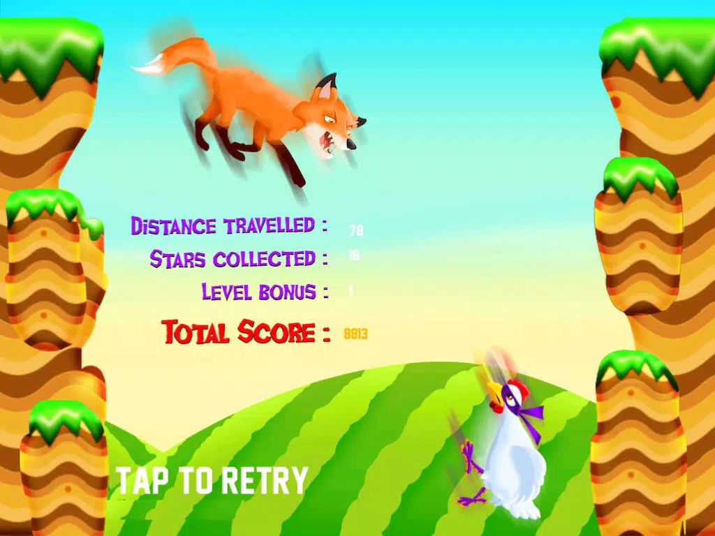 Captures d'écran de Ninja Chicken Run Multiplayer HD Free iPad 