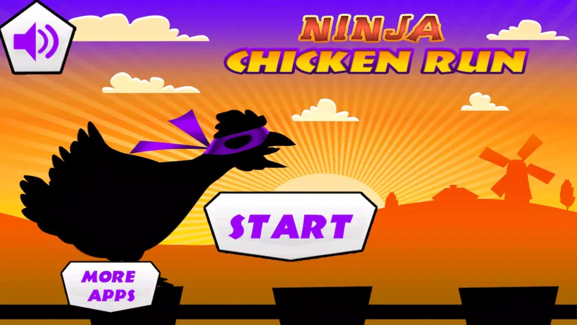 Captures d'écran de Ninja Chicken Run Multiplayer HD Free