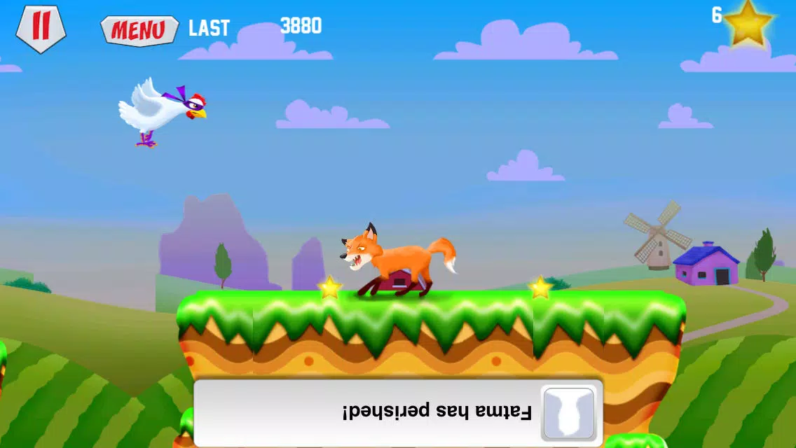 Captures d'écran de Ninja Chicken Run Multiplayer HD Free