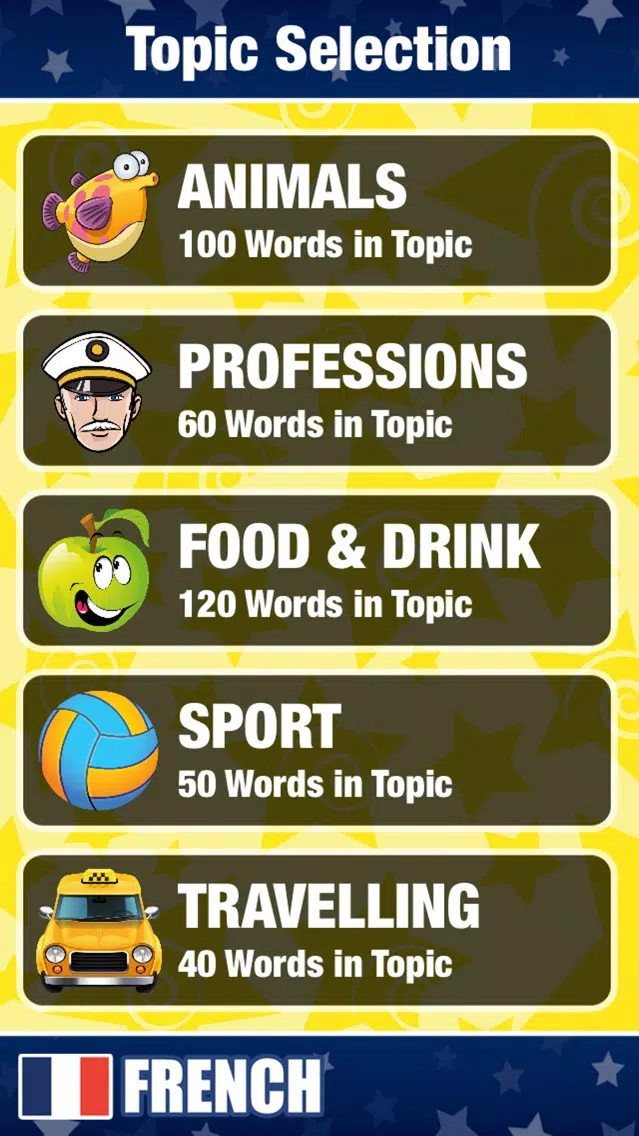 Learn French Words and Pronunciation Screenshots