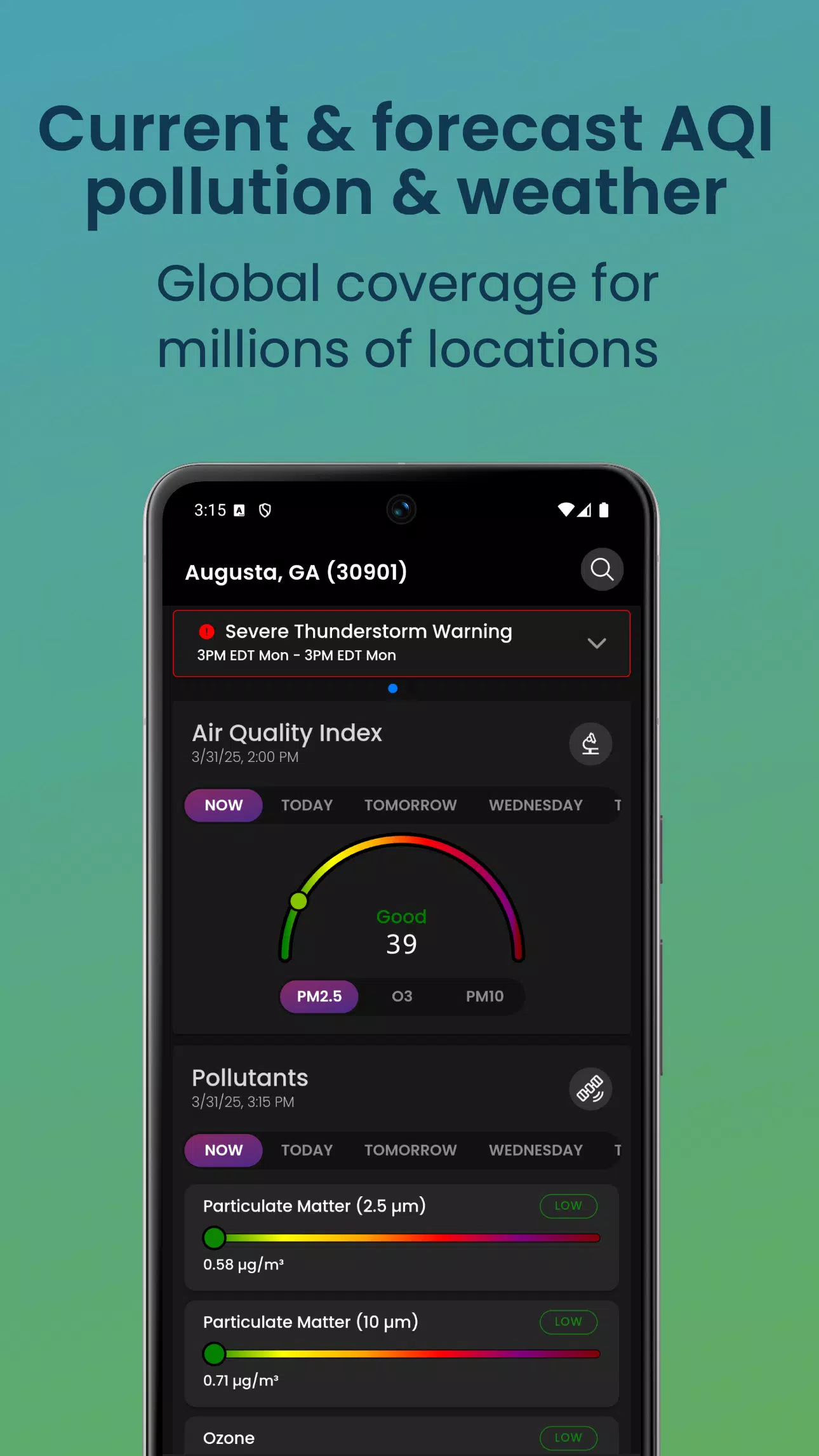 AirScope Screenshots