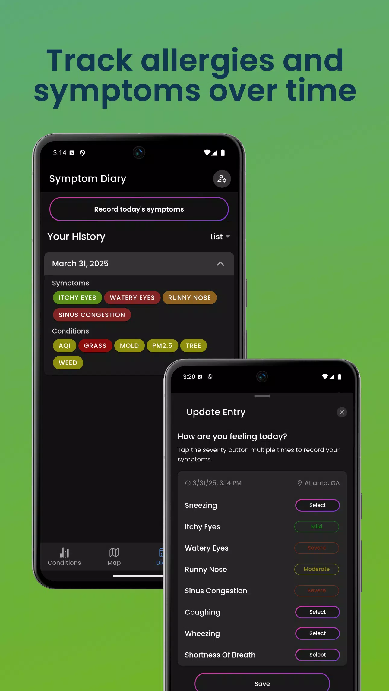 AirScope Screenshots