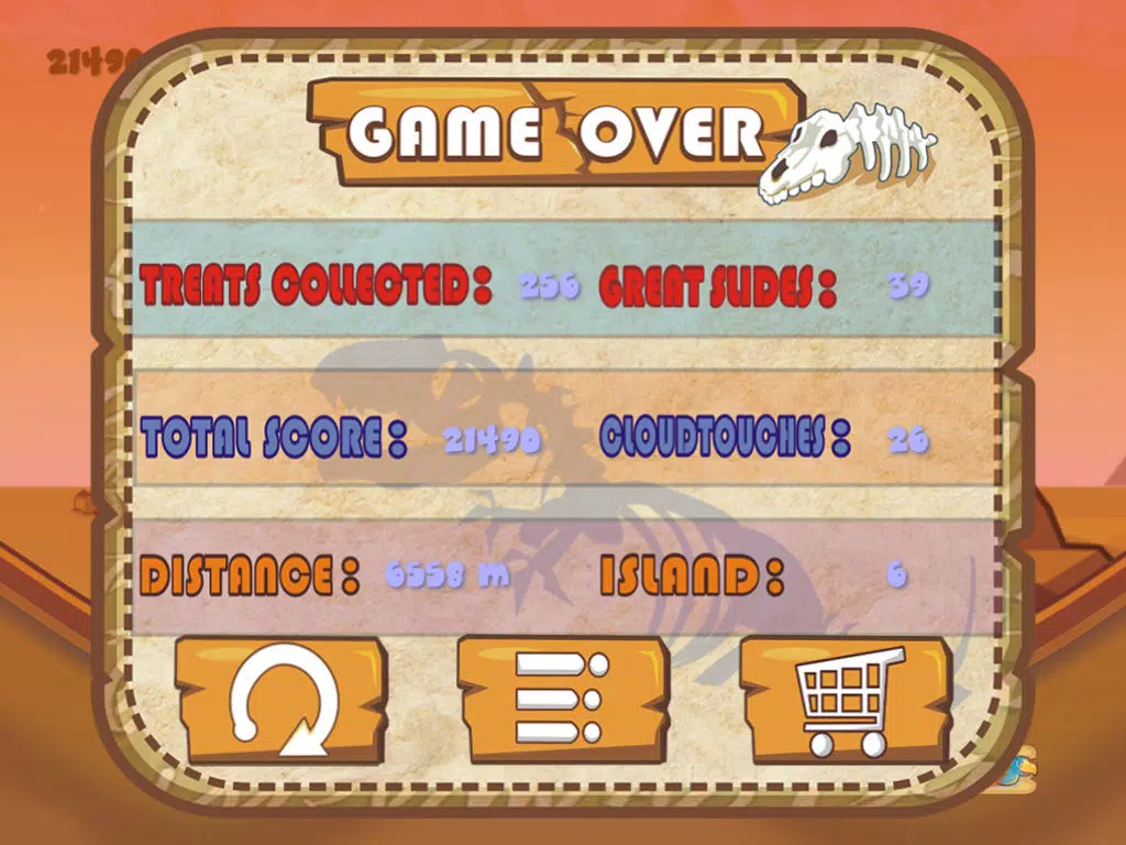 Tangkapan skrin Dragon Runaway iPad 