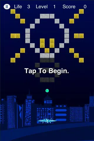 Tangkapan layar Break the Bricks Plus 超級 撞擊 遊戲