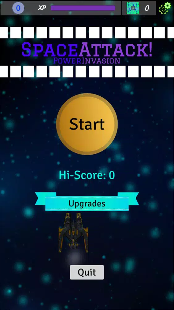 Space Attack: Power Invasion 스크린샷
