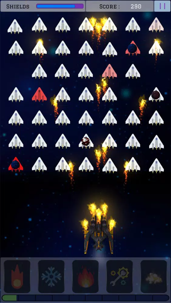 Space Attack: Power Invasion 스크린샷