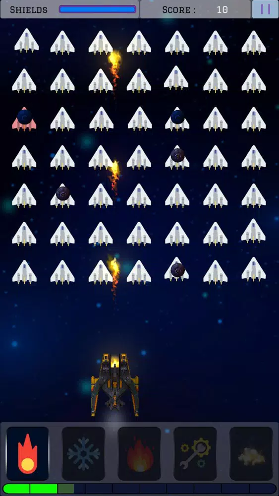 Space Attack: Power Invasion 스크린샷