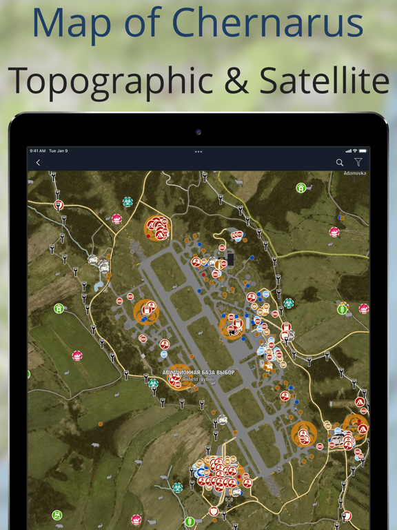iZurvive - DayZ Maps iPad 應用截圖