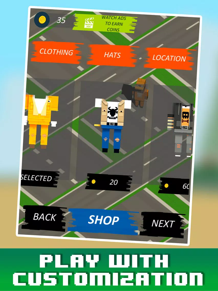 Thug Boonk City - Escape Run iPad  Screenshots