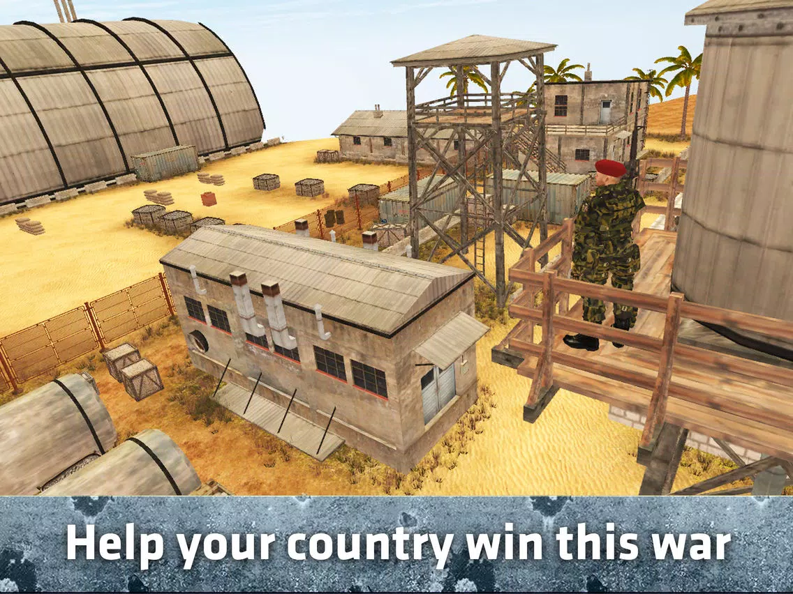 Tangkapan skrin Surgical Strike Military Attak iPad 