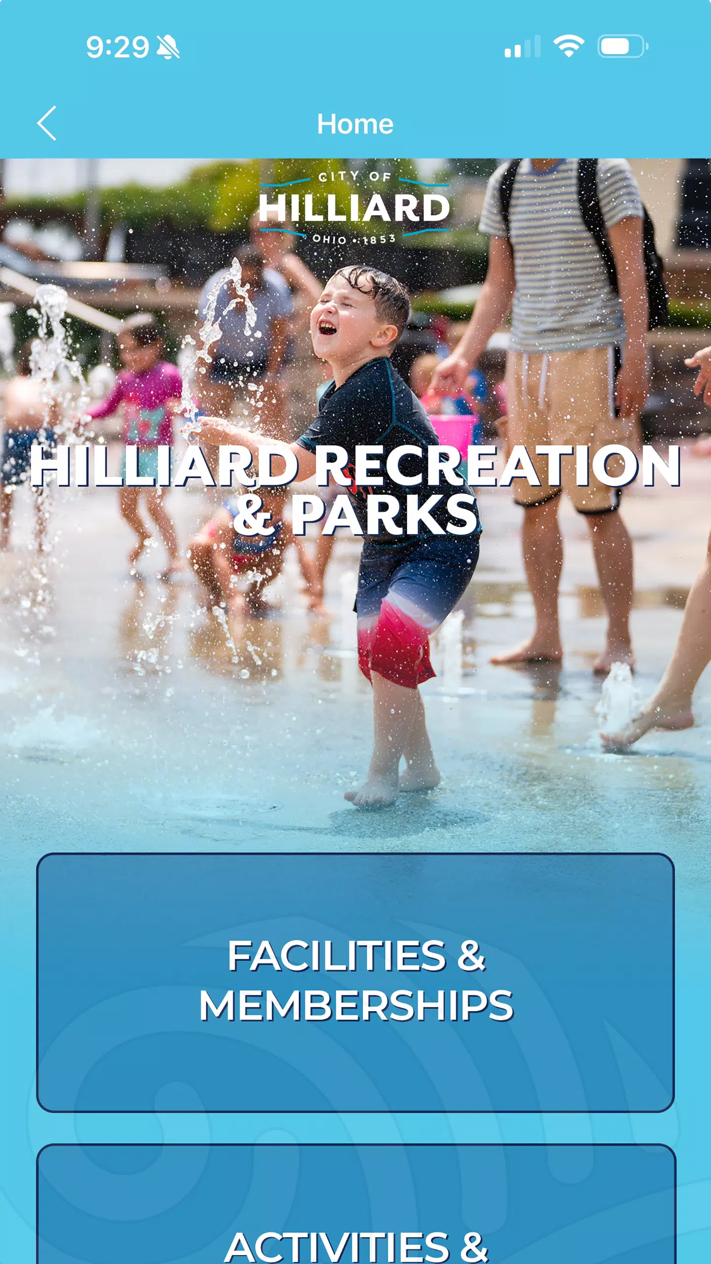 Hilliard Recreation and Parks应用截图