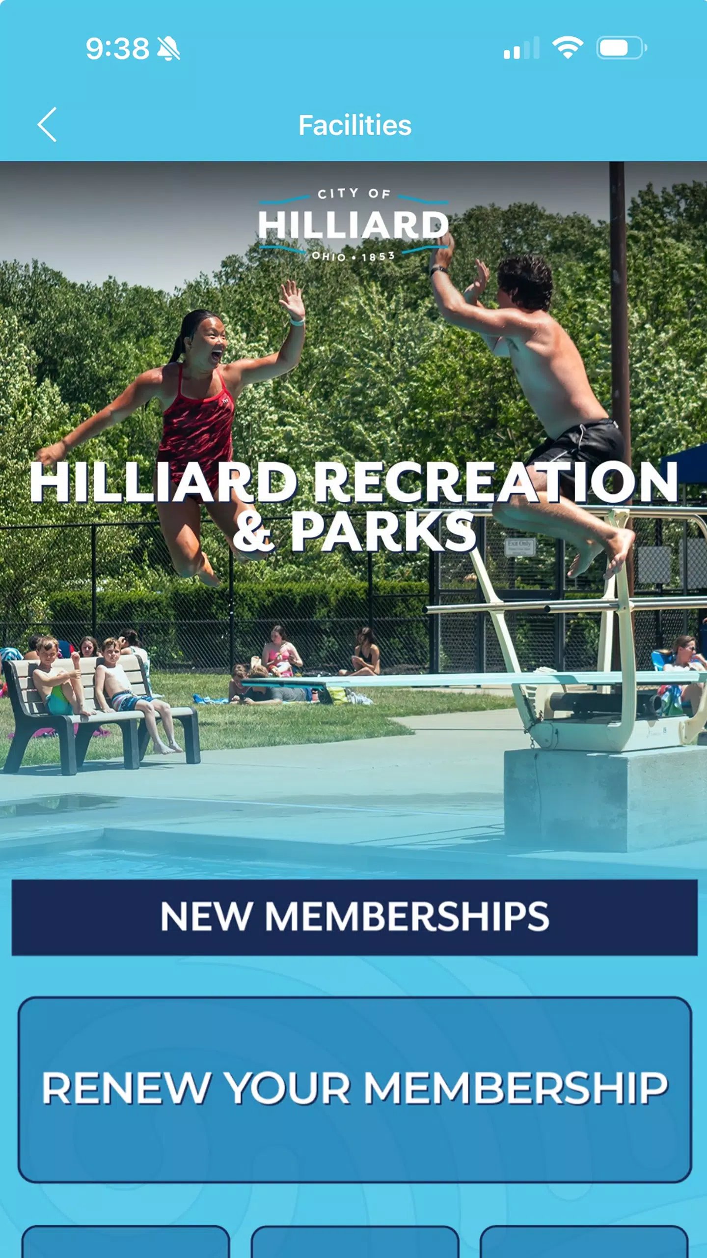 Hilliard Recreation and Parks应用截图
