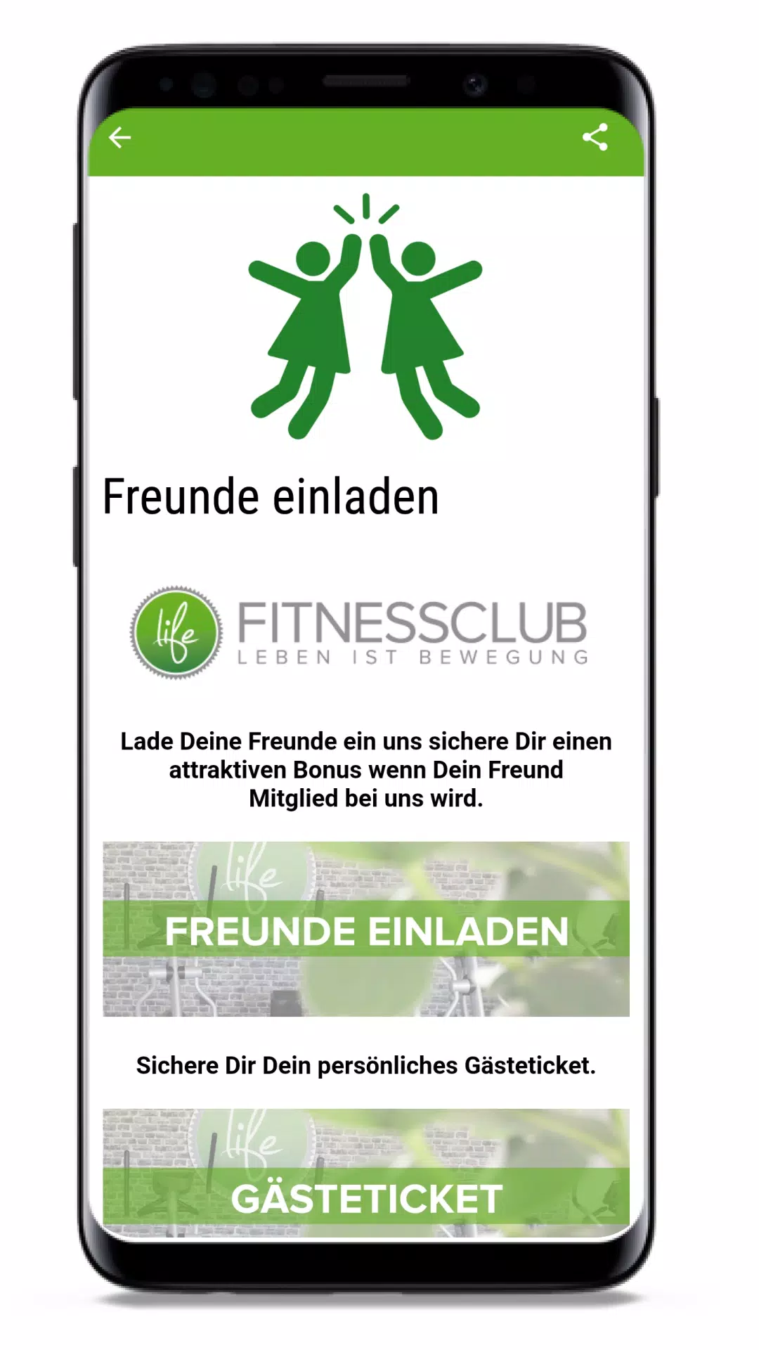 life Fitnessclub Amberg Screenshots