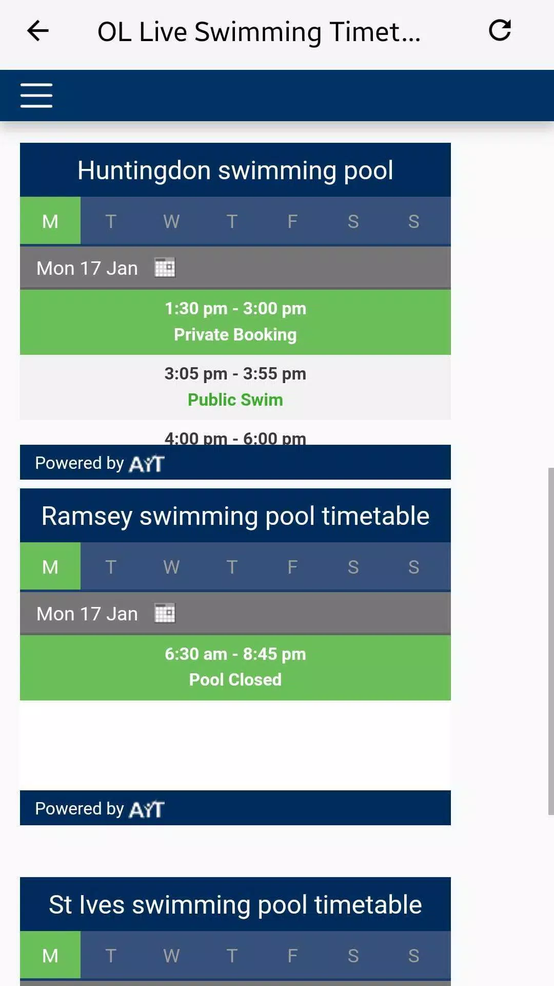 One Leisure Screenshots