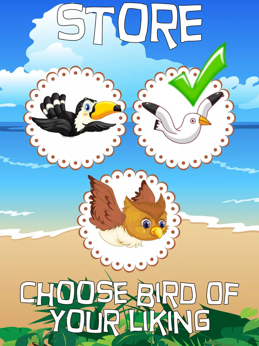 Capturas de pantalla de Floppy Bird 3D - infinity running birds in sky iPad 
