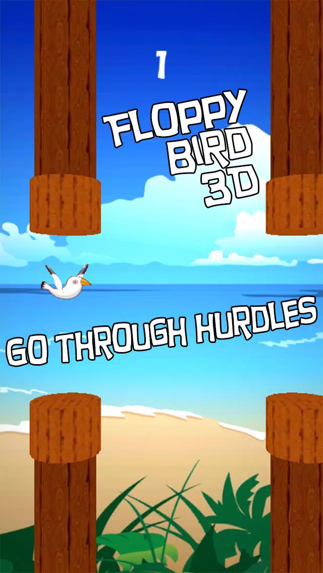 Capturas de pantalla de Floppy Bird 3D - infinity running birds in sky