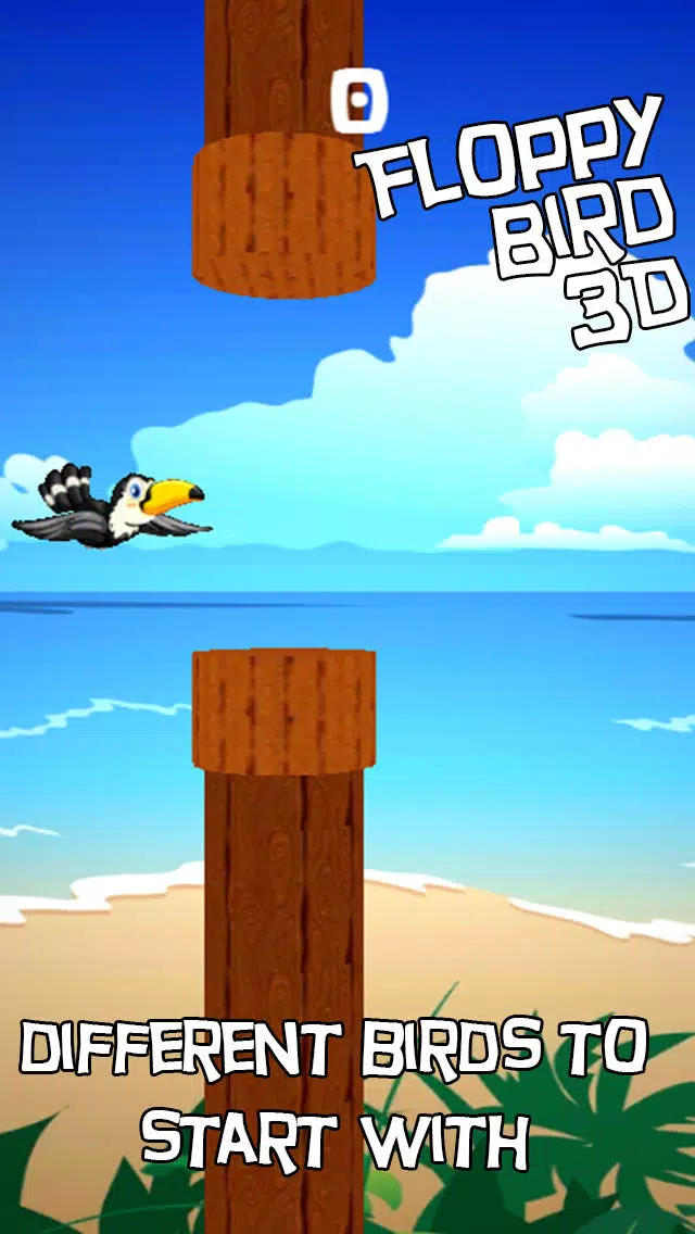 Capturas de pantalla de Floppy Bird 3D - infinity running birds in sky