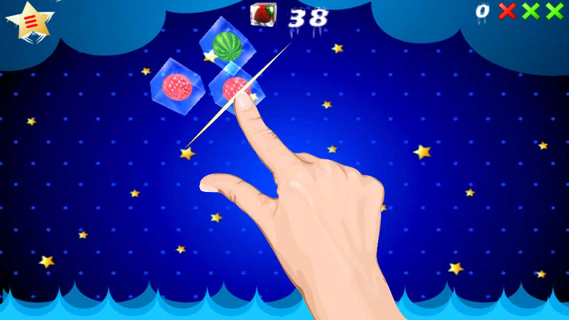 Ảnh chụp màn hình của Frozen Fruit Smasher, 3d game
