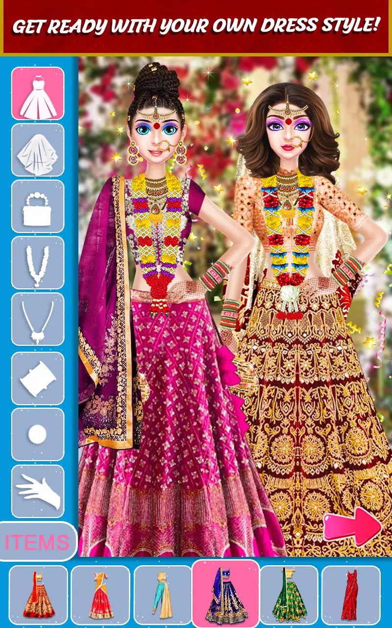 Indian Wedding Makeup Games Screenshots