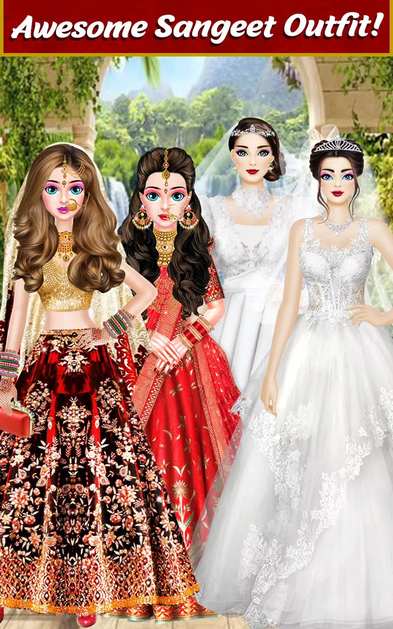 Indian Wedding Makeup Games Screenshots