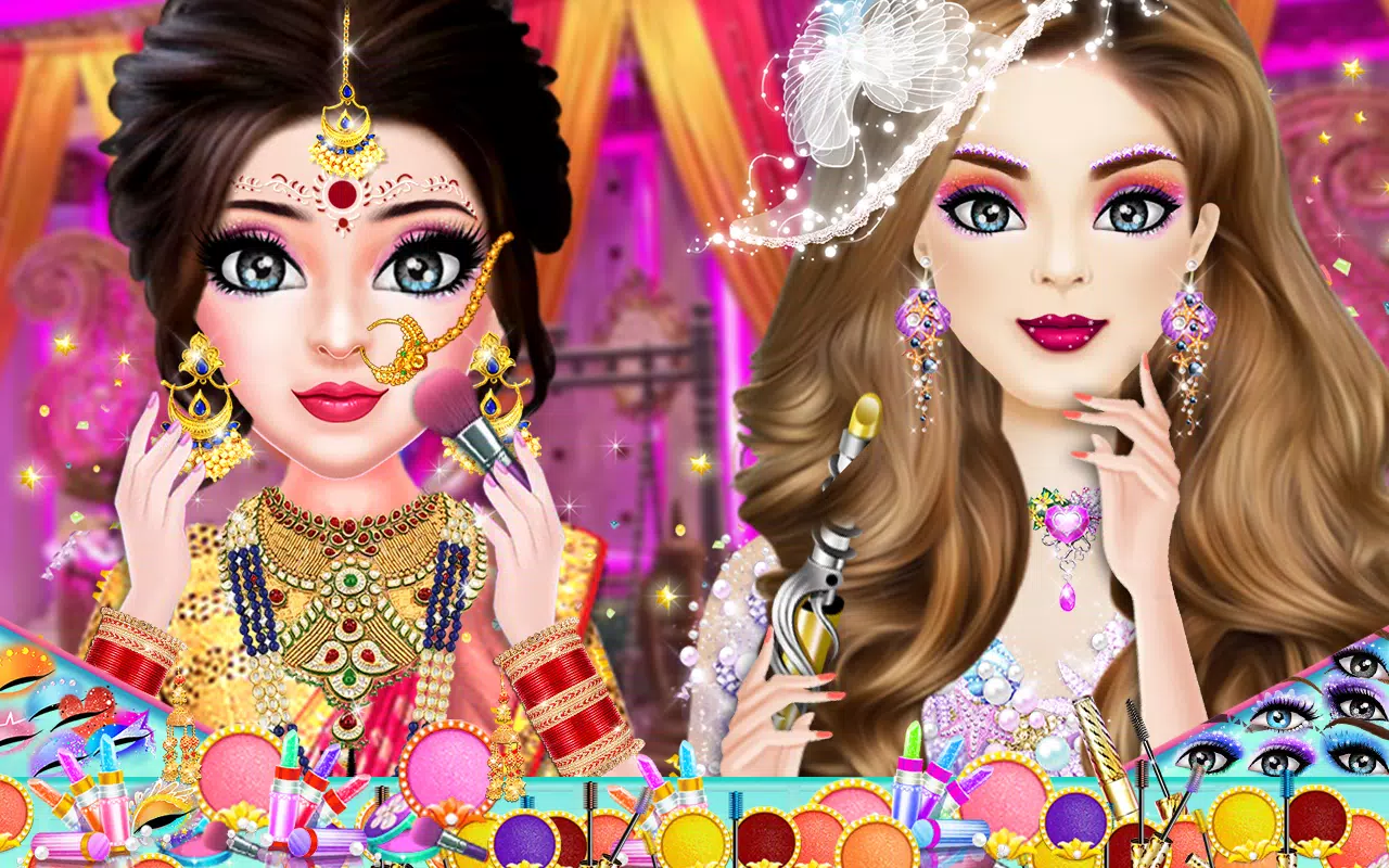 Indian Wedding Makeup Games Screenshots