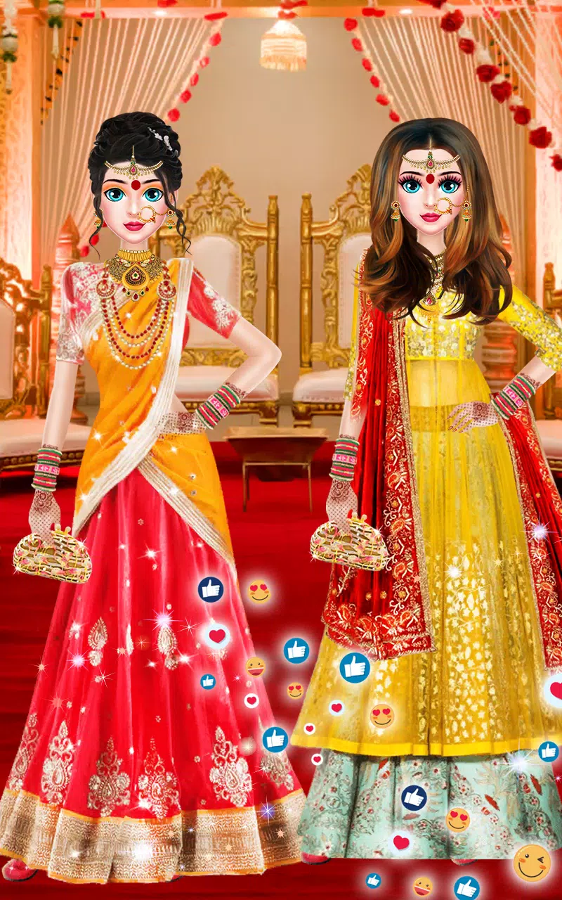 Indian Wedding Makeup Games Screenshots