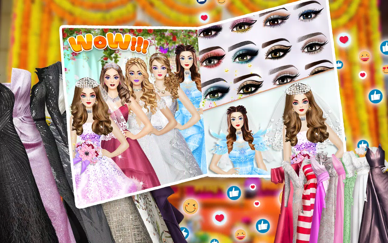 Indian Wedding Makeup Games Screenshots