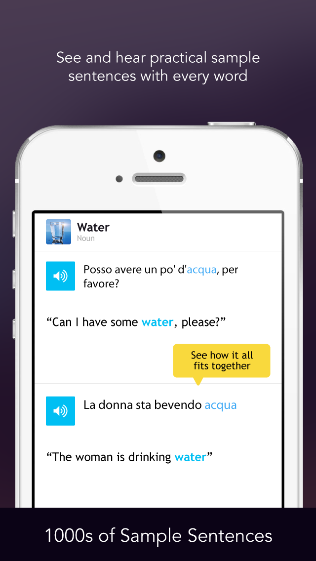 Learn Italian - Free WordPower Screenshots
