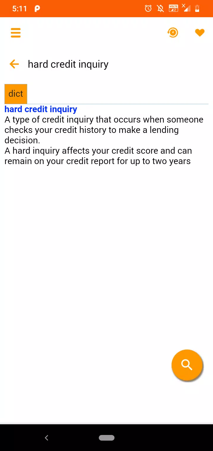 Скриншоты Financial Literacy Dictionary