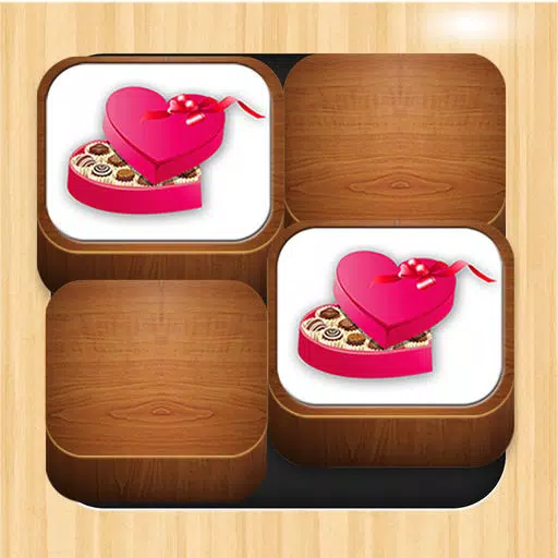`` 3D Matching Valentine Cards - Train your brain with pair matching game `` 3D Matching Valentine Cards - Train your brain with pair matching game