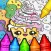 Coloring Cupcake By Number !