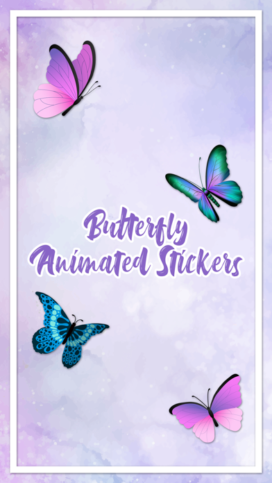 Butterfly Animated Stickers Screenshots